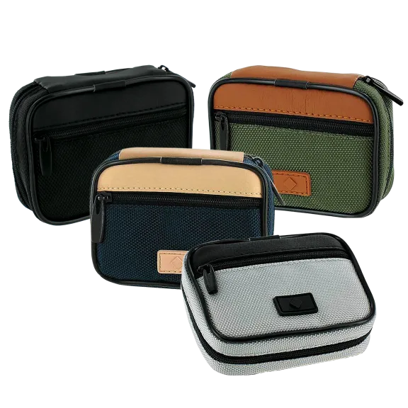 Classic Style Zippered Pill and Vitamin Travel Case