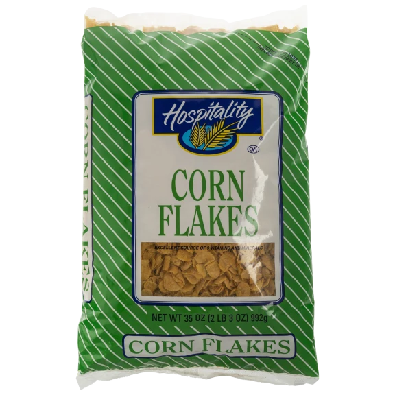 8.75lb Case of Hospitality Corn Flakes Cereal (4 units of 2lb 3oz)
