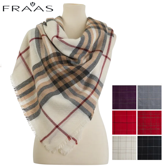 FRAAS Square Blanket Wrap Luxury Scarves