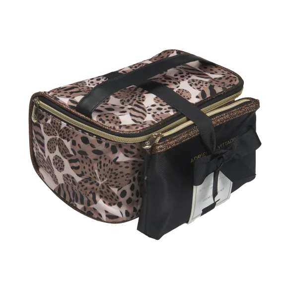 Adrienne Vittadini Train Case Cosmetic Organizer