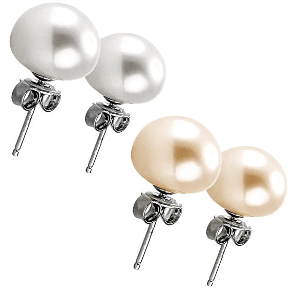 Jardin Jewelry Freshwater Pearl Stud Earrings