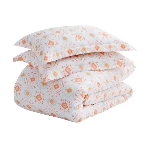 Cloth & Gable Aztec Dreams Patterned Duvet Cover Set