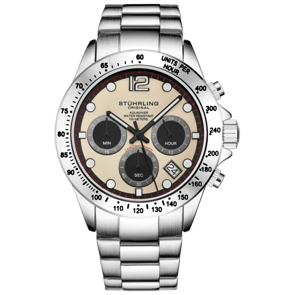 Stuhrling Men's Quartz Chronograph Bracelet Watch