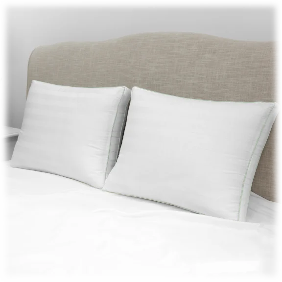 BioPEDIC 300 Thread Count Plush Fiber Gusseted Bed Pillow Sets (2 or 4)