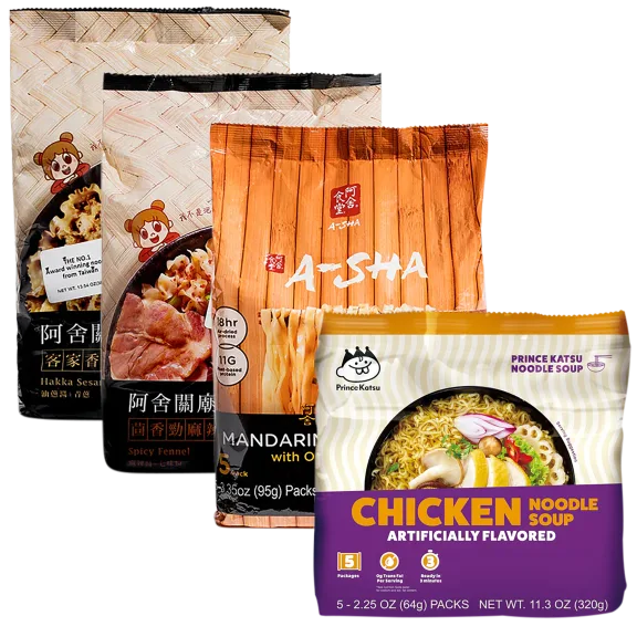 18-Pack: Variety A-Sha Ramen