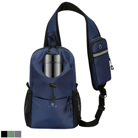 Lior Crossbody Sling Bag with Bottle Pocket
