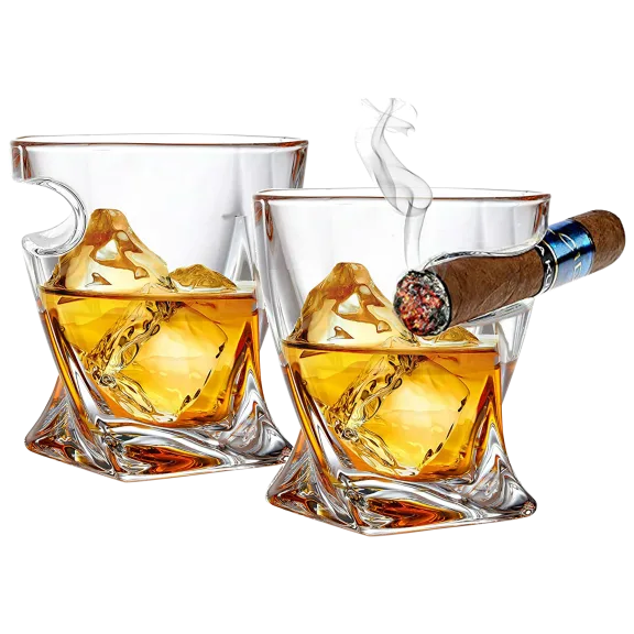 Alice Pazkus Set of 2 Cigar Glasses