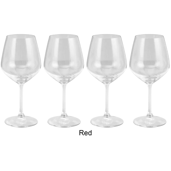 4-Pack: Bormioli Rocco Restaurant Wine Glasses