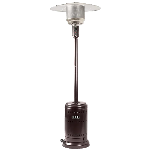 Amazon Basics 46,000 BTU Outdoor Propane Patio Heater with Wheels