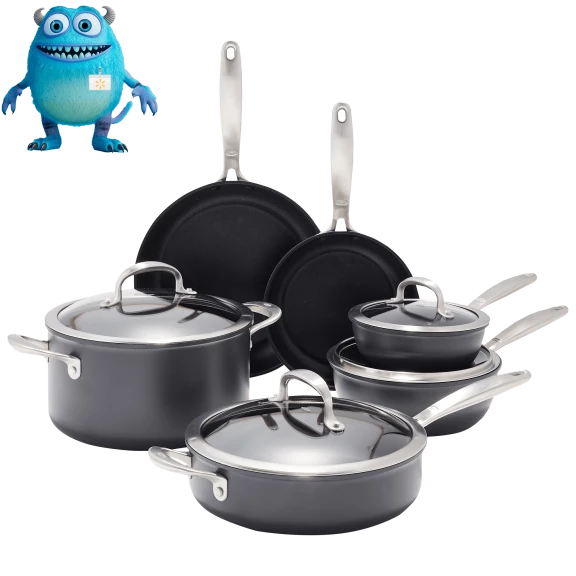 OXO Good Grips Pro 10-Piece Cookware Set