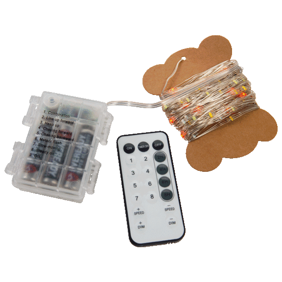 Darice Moon Lights 120ct Multi Color with Timer