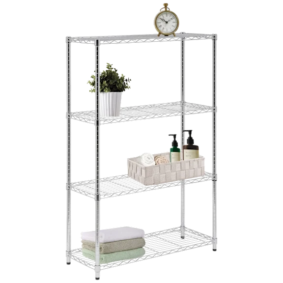 The Foldable 4-Tier Storage Shelf