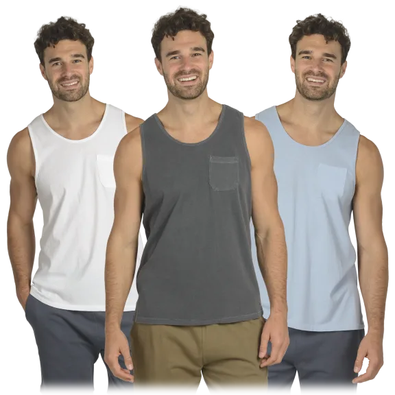 3-Pack: Alternative Apparel Cotton Tanks