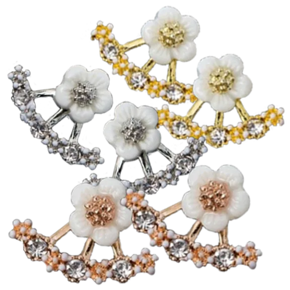 Hollywood Sensation Daisy Stud Earrings