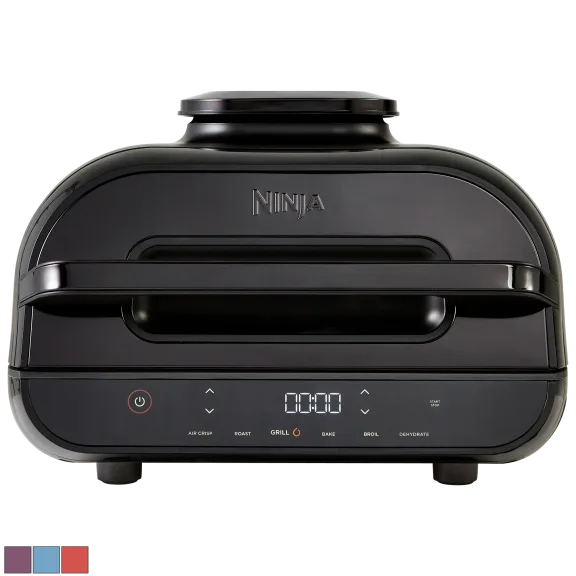 Ninja FG551Q Foodi Smart XL Indoor Grill & Air Fryer with Built-In Thermometer