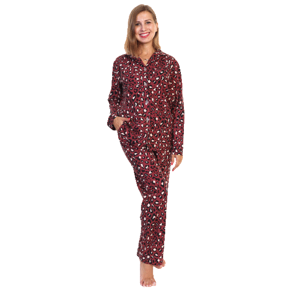 Angelina Cozy Flannel Pajama Set
