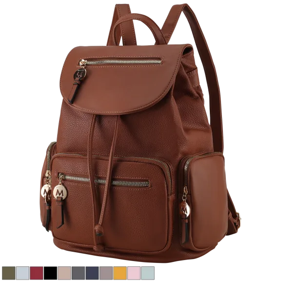 MKF Collection Women’s Ivanna Oversize Backpack in Vegan Leather