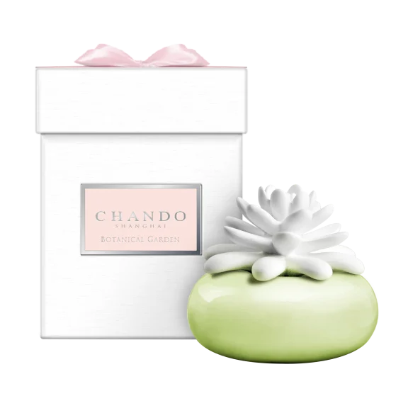 Chando Elegance Collection Lemon & Green Tea Lotus Mini Diffuser