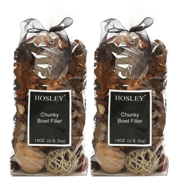 2-Pack: Hosley's 13 oz. Chunky Cinnamon Nutmeg Potpourri