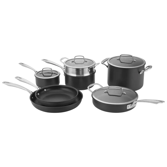 Cuisinart 11-Piece Hard Anodized Nonstick Cookware Set