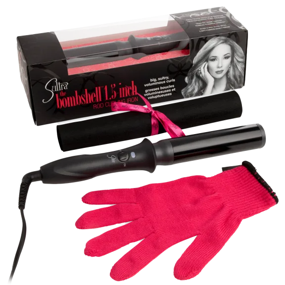 Sultra Bombshell Clipless 1.5-Inch Hair Curling Rod