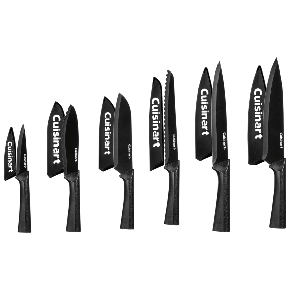 Cuisinart Advantage 6-Piece Color Collection Metallic Knife Set