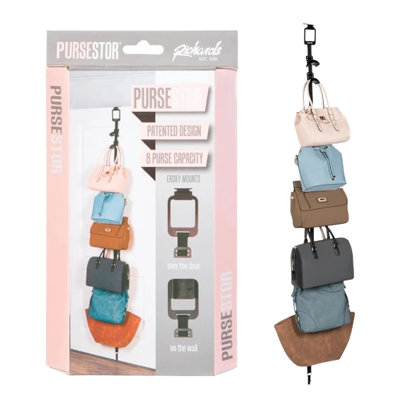 The Over-the-Door Handbag Organizer