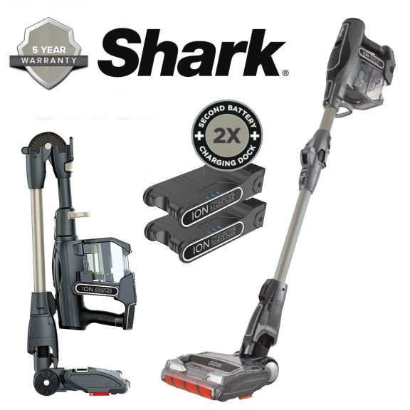 Shark IONFlex 2X DuoClean Cordless Ultra-Light Vacuum with 2 Power Packs