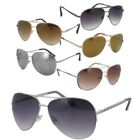 Kay Unger Women's Aviator Sunglasses