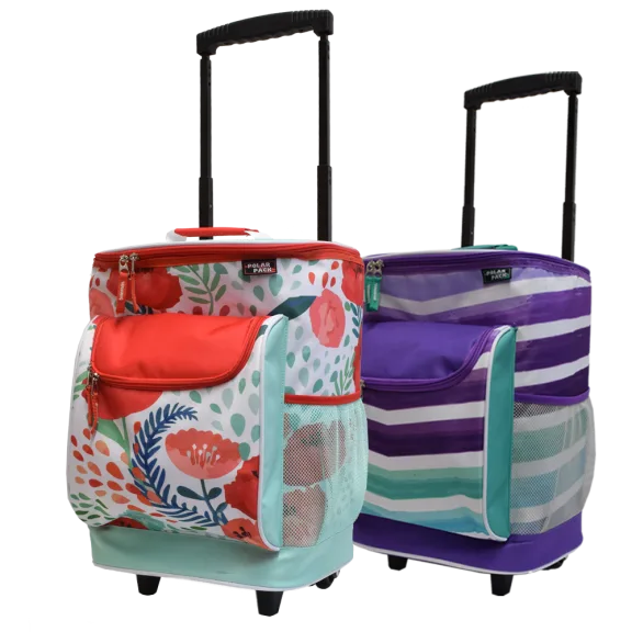 Polar Pack 40 Can Cooler with Wheels