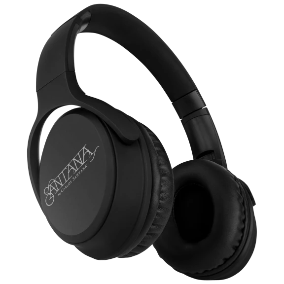 Santana Zebop Over-Ear Bluetooth Headphones w/40mm Oversized Neodymium Driver