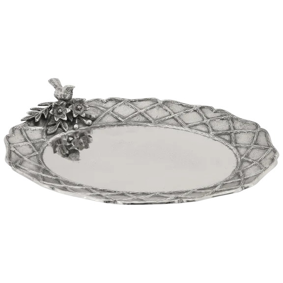 Star Home Designs Trellis Oval Platter