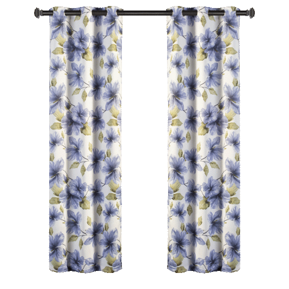 Margaret Josephs Printed Blackout Double Panel Set