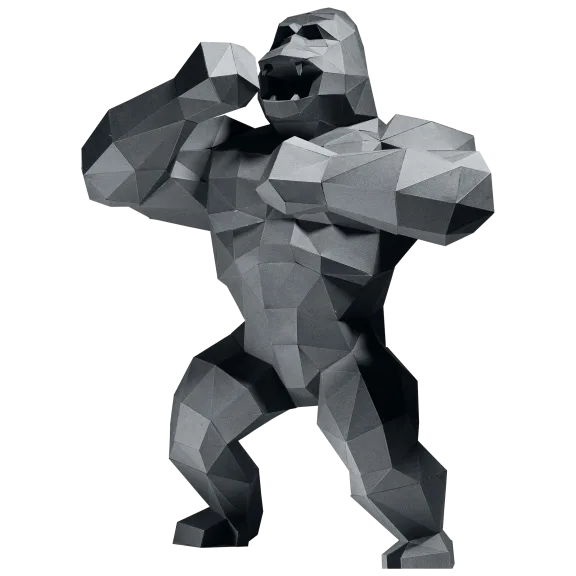 Papercraft World King Kong Model