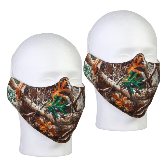 2-Pack: Realtree FaceTech Bluetooth Face Cover