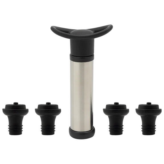 Eternal Living Stainless Steel Wine Vacuum Stopper Set