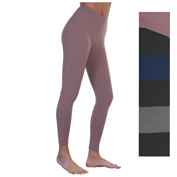 6-Pack: Angelina "London" High-Waisted Leggings