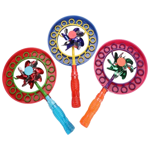 3-Pack: Britenway Pinwheel Bubble Wands