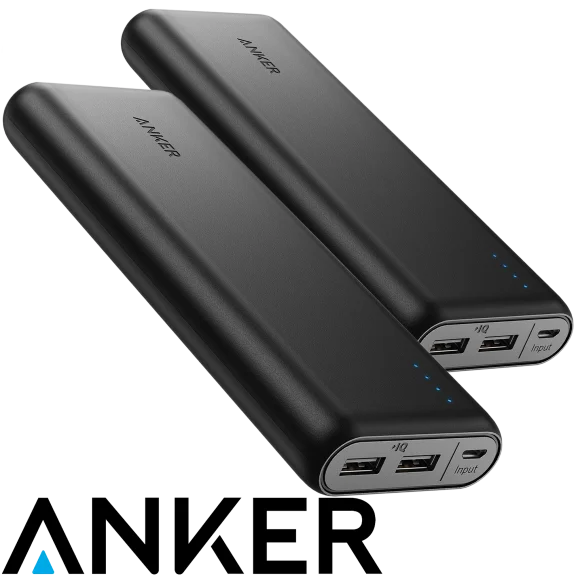 2-Pack of Anker PowerCore 20100mAh Ultra High Capacity Power Banks