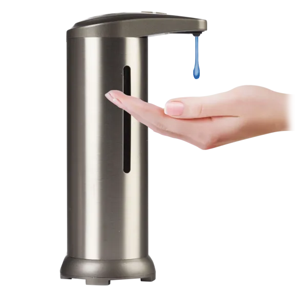 Stainless Steel Touchless Soap Dispenser with Window