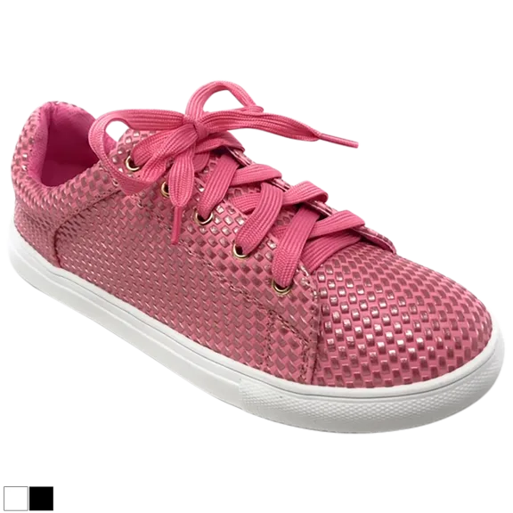 Forever Young Women's Fashion Stone Design Sneakers