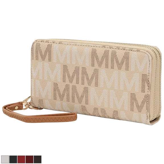 MKF Collection Hofstra M Signature Wallet Wristlet by Mia K.