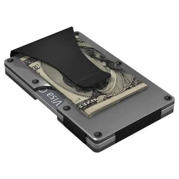 The Titanium Money Clip Wallet