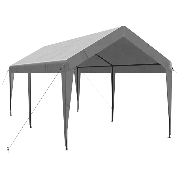 Qomotop Heavy Duty Portable Carport Canopy (10' x 20' FT)