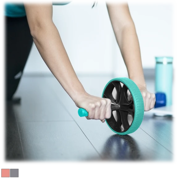 Nicole Miller Sport Ab Roller Workout Wheel