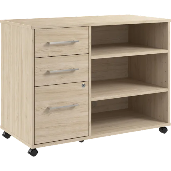 Hustle Office Storage Cabinet with Wheels