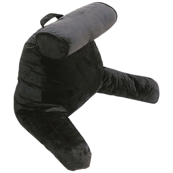 Cheer Collections X-Large Backrest Pillow with Detachable Neck Bolster Pillow