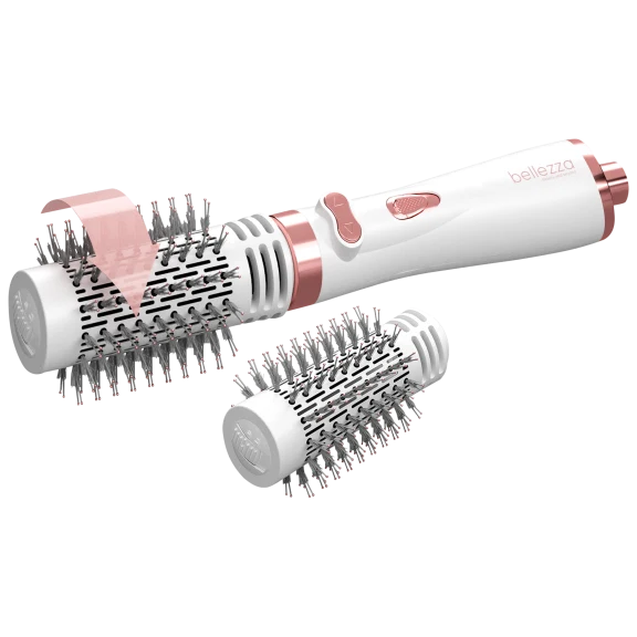 Bellezza 2-In-1 Revolving Hot Brush