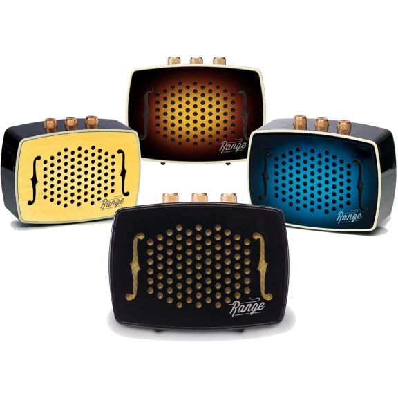 Bem Strum Guitar-Inspired Bluetooth Speaker with Tuning Knobs