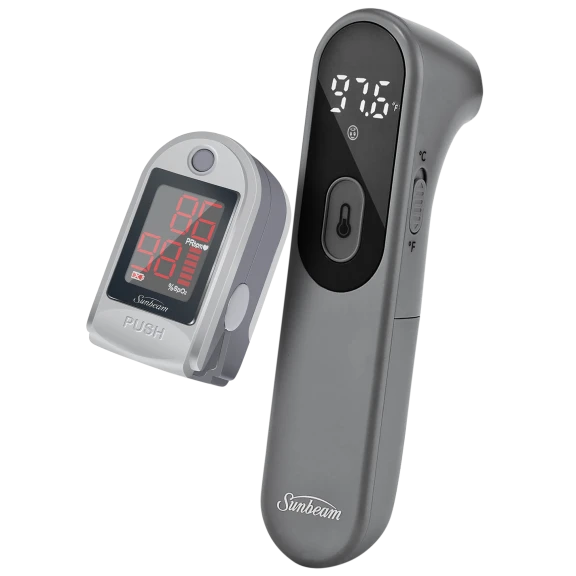 Sunbeam No-Touch Thermometer & Pulse Oximeter Bundle